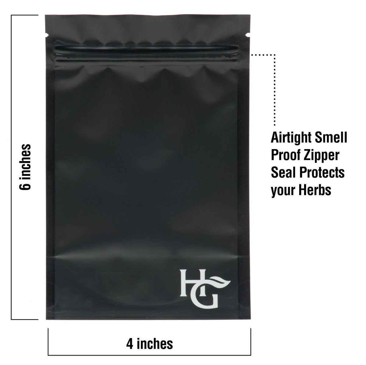 Smelly Proof Medium Storage Bags (6.5x7.5)