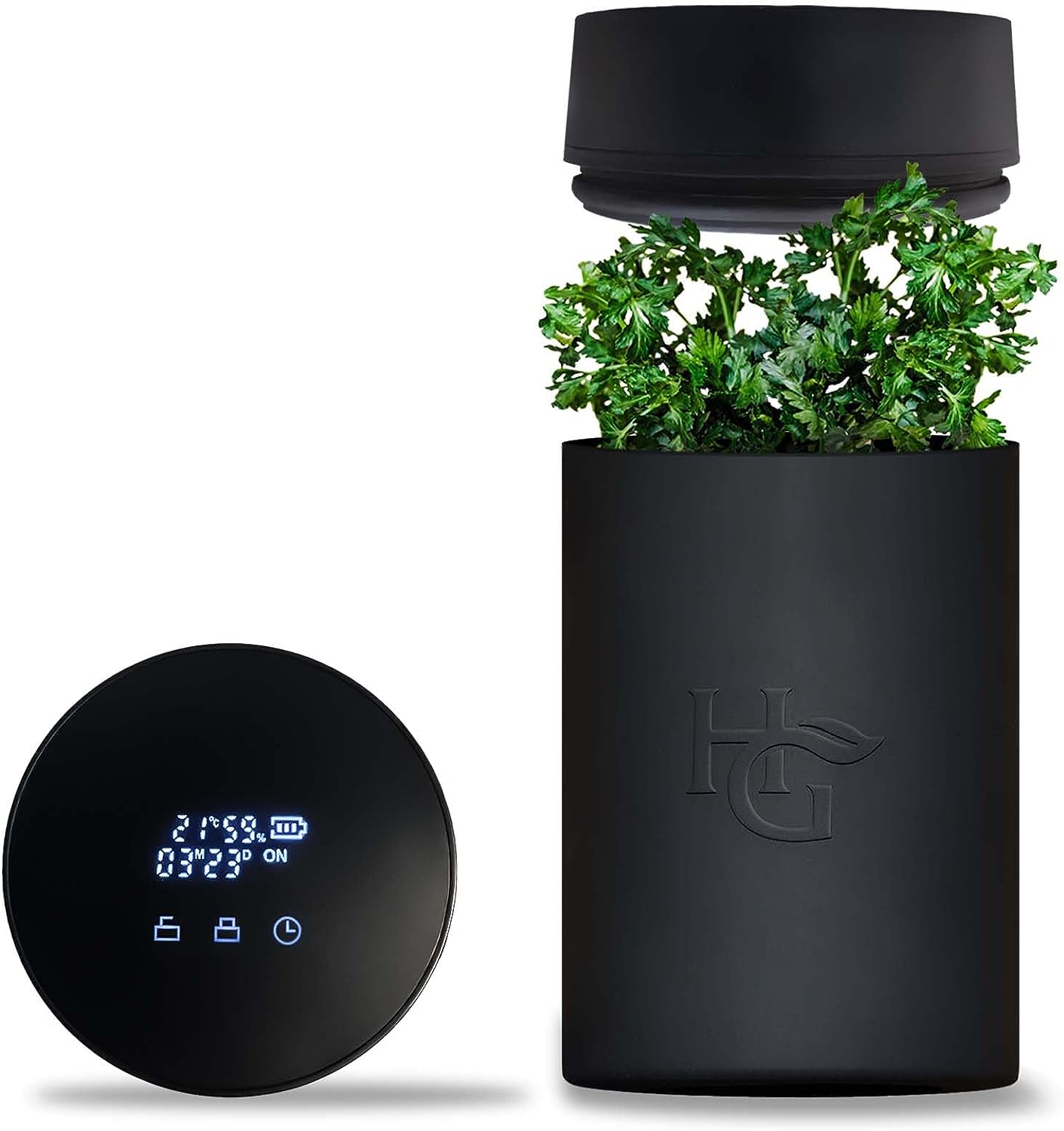 Sure Cure Classic Jar, Herb Storage Perfected, Humidity Moisture Control
