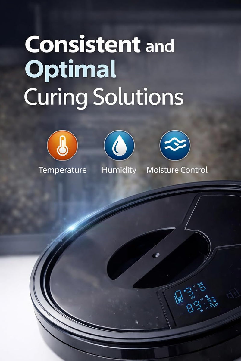 Automatic Curing Lid with Smart Monitoring – Temperature, Humidity & V ...