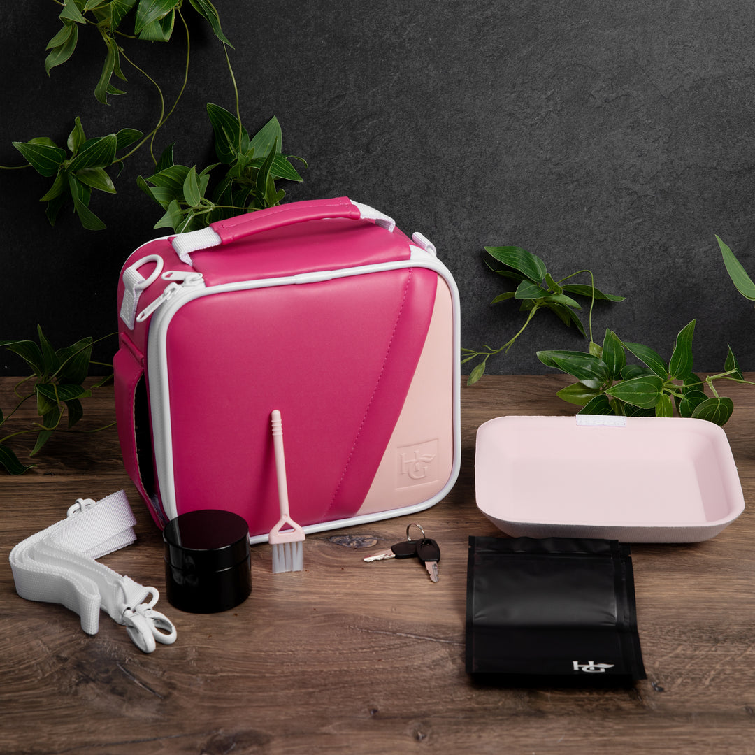 Creamsicle Pink Smell Proof Case – Herb Guard