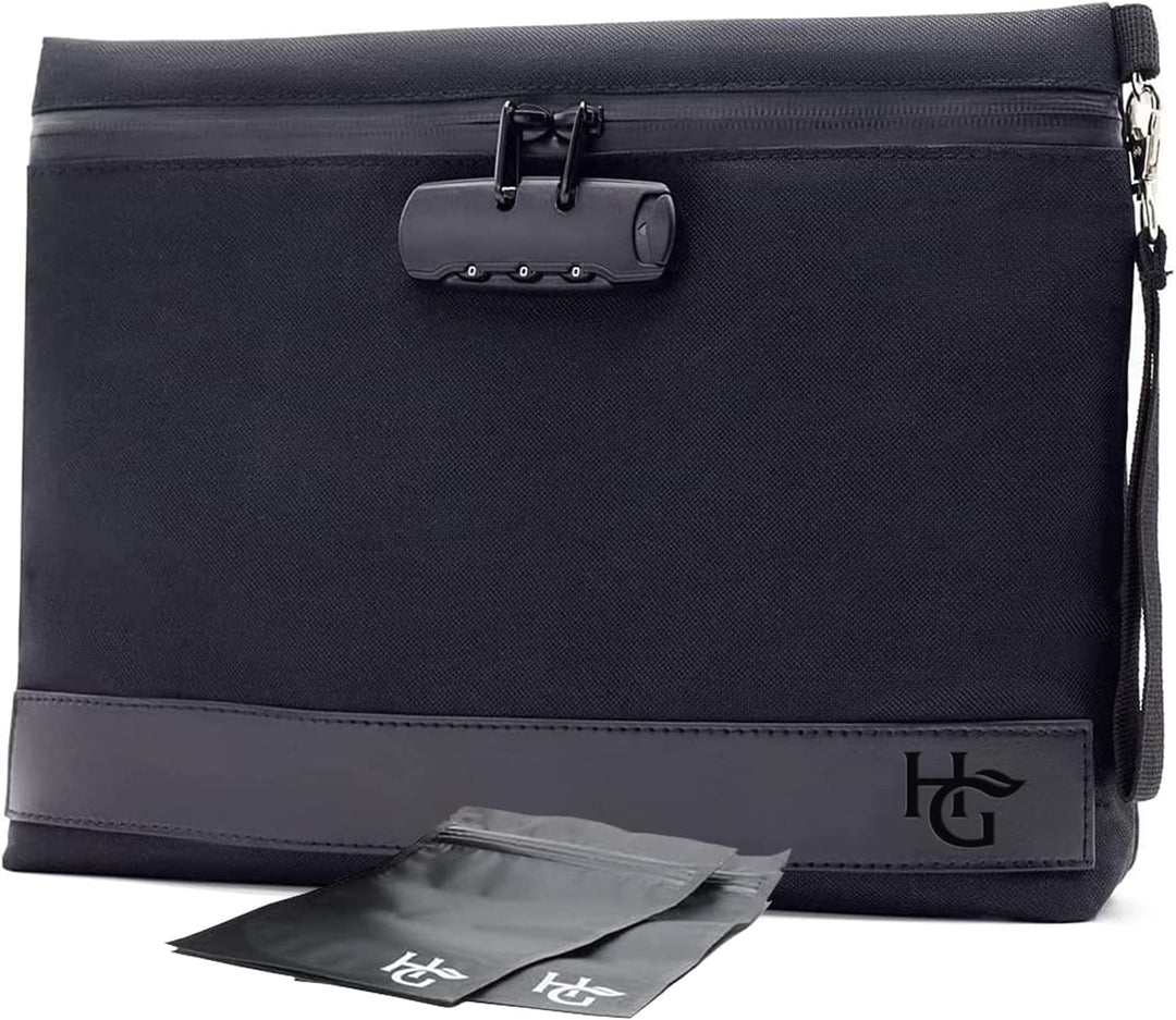 Herb Guard Smell Proof Bag with Built-in Combo Lock