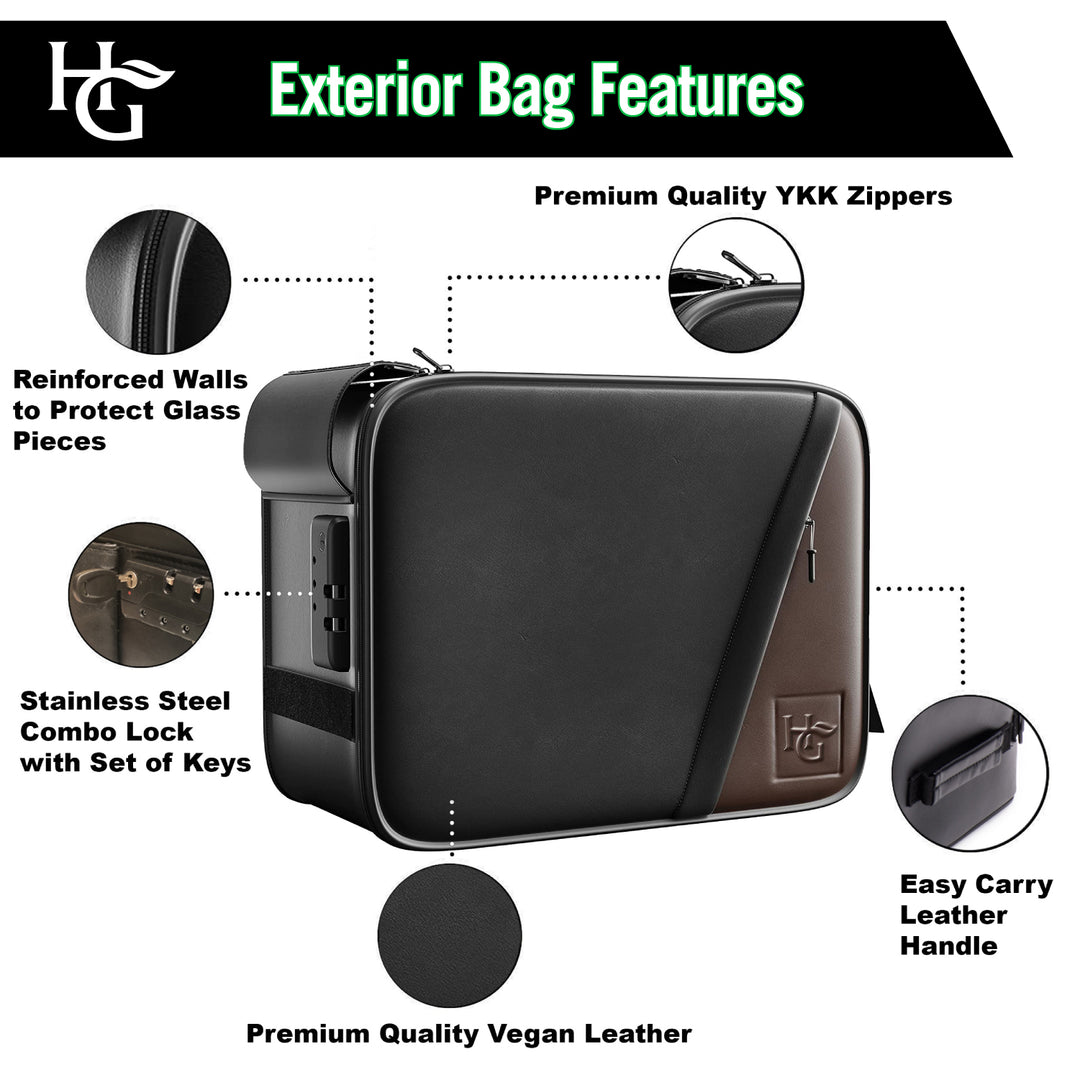 Herb Guard XXL Leather Smell Proof Case
